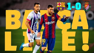 ⚽ LATE GOAL FOR A HUGE WIN!!! BARÇA LIVE | BARÇA 1 - 0 VALLADOLID | Warm up & Match Center