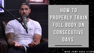 Pros & Cons of Doing Full-Body Workouts on Consecutive Days"