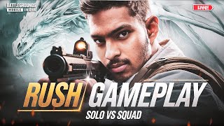 Solo vs Squad 🔥 Bgmi live telugu  | Bgmi live in Telugu #bgmilive