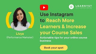 Use Instagram to reach more students & increase your course sales!