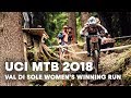 Tahnee Seagrave's Winning Run in Val di Sole | UCI MTB 2018