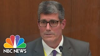 Medical Examiner Testifies That Subdual, Restraint Led To George Floyd's Death | NBC News NOW