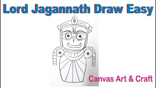 #Shorts/ How to draw Jagannath/ Easy Jagannath Drawing/Jagannath Drawing Step By Step For Beginners