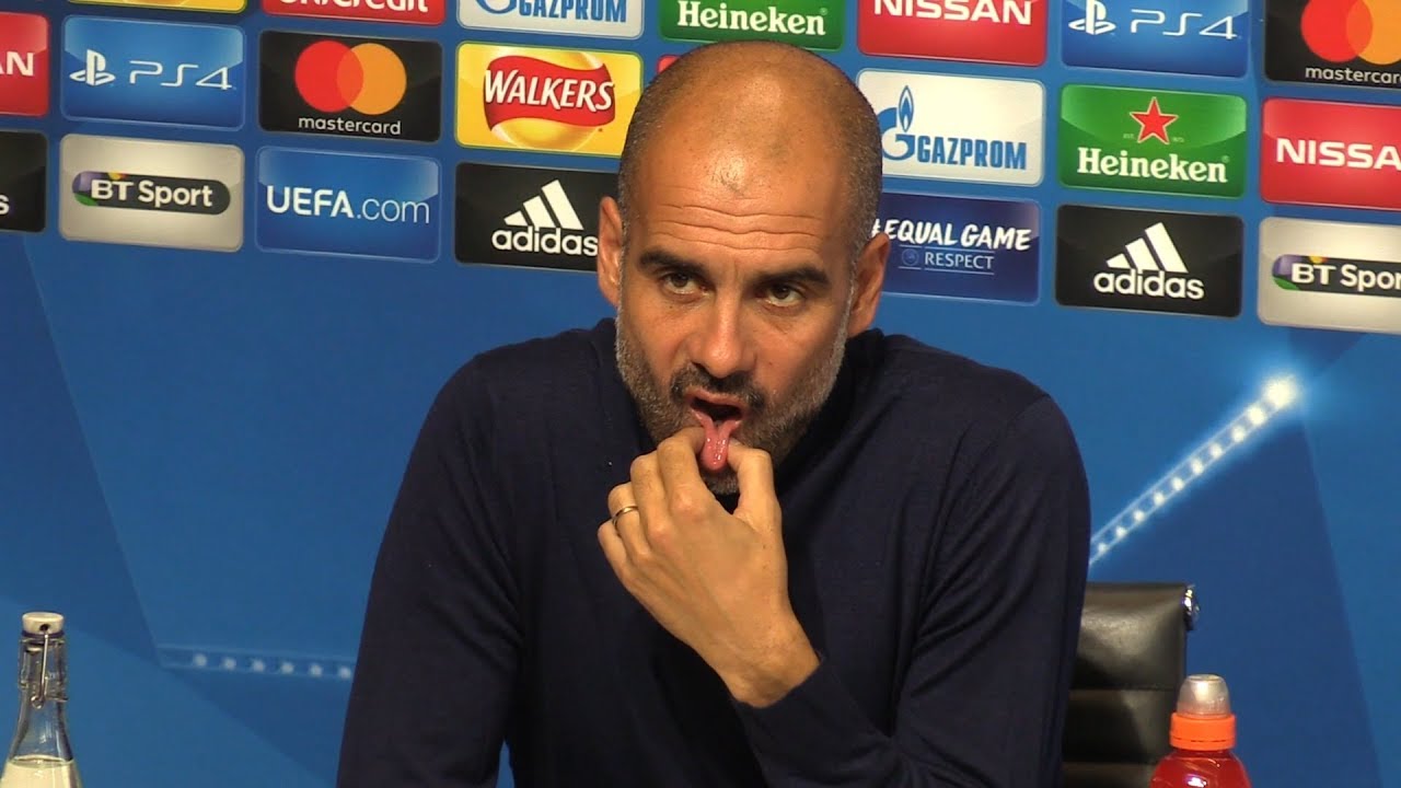 Pep Guardiola Full Pre-Match Press Conference - Manchester City V ...