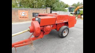 MASSEY FERGUSON 124 BALER WALK ROUND VIDEO