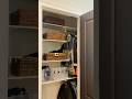 Container Store Elfa Entryway Closet Organization #organization #closet #closetorganization