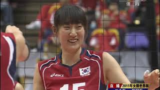 2011 Volleyball World Cup JPN KOR 女排世界杯韩国 日本