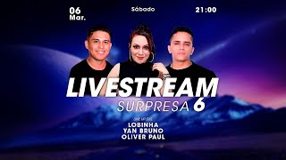 LIVESTREAM SURPRESA 6 Feat. Lobinha \u0026 Oliver Paul 🎧🥁🎼