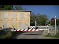 spoorwegovergang grammichele i railroad crossing passaggio a livello