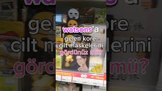 kore cilt bakım ürünleri watsons #korevlog #koreciltbakim #koreyemekleri #koreramen #watsons