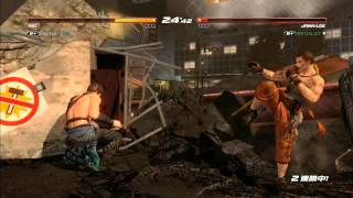 【DOA5U】リグ(初級) vs ジャンリー(ド素人) 【PS3】