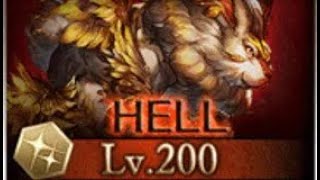 グラブル 光古戦場 200HELLフルオート マグナ編成 （奧義）