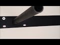 how to install ikea lack floating wall shelf