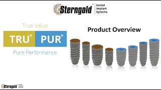 TRU PUR Dental Implants Product Overview