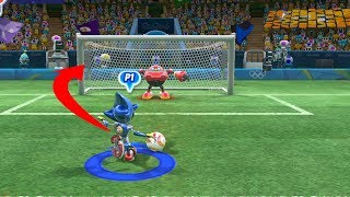 Football -Team Metal Sonic vs Team Tails(CPU) Mario and Sonic at The Rio 2016 Olympic Games