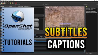 OpenShot Tutorial #14 | How To Add Subtitles (Captions) To A Video In OpenShot.