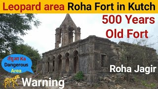 Leopard Area Roha Fort in Kutch | Leopard in Roha Fort | 500 Years Old Fort | Kartik Traveller