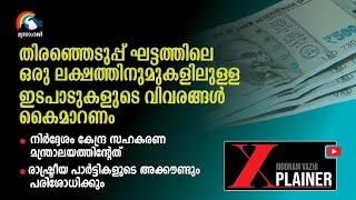 ഒരു ലക്ഷത്തിനു മുകളിലുള്ള ഇടപാടുകൾ തെരെഞ്ഞെടുപ്പ് കമ്മീഷൻ പരിശോധിക്കുന്നു