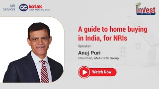 #InvestInIndia: Unlocking Indian Real Estate for NRIs with Anuj Puri