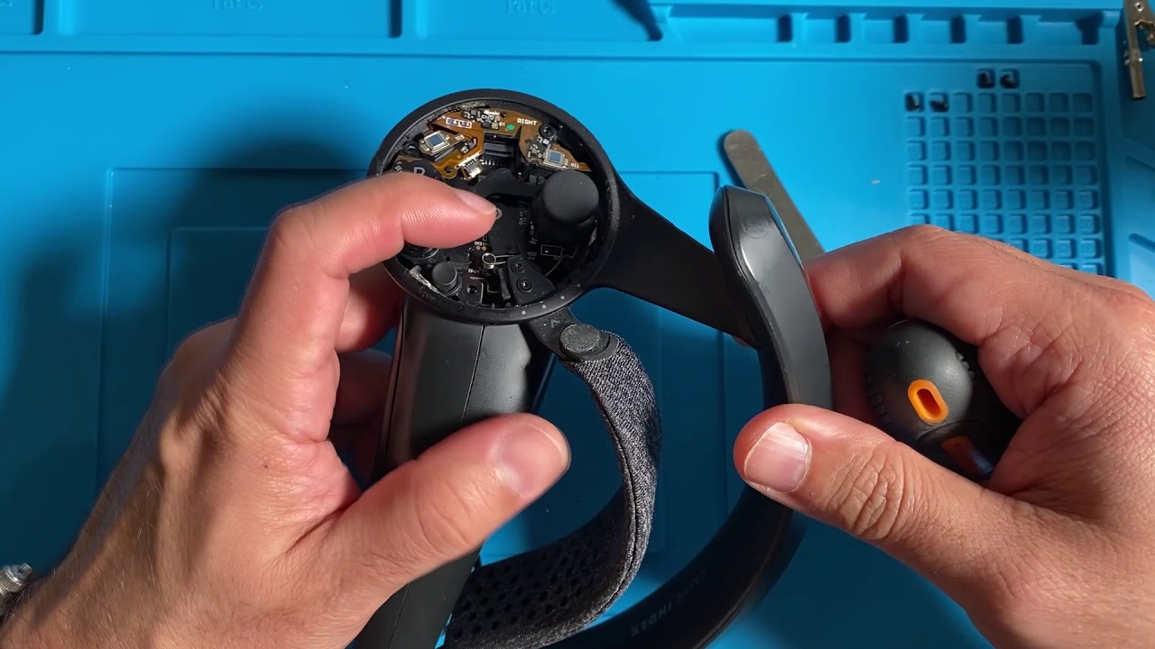 Valve Index Controllers Thumbstick Drift Fix | Thumbstick Replacement ...