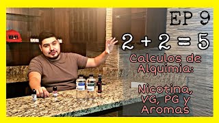 Calculos de Alquimia - Como calcular la NICOTINA de un Liquido, Propilenglicol y Glicerina Vegetal