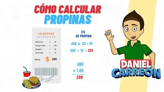 CÓMO CALCULAR PROPINAS Super facil - Para principiantes