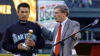 イチロー氏、日本人初の米野球殿堂に選出　　史上２人目の満票に１票届かず