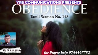 OBEDIENCE/கீழ்ப்படிதல்/TML#148# For YRS Communications 9/2021