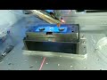 ospri ldw400 wobble welding head 4kw laser welding demo 7