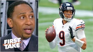 FIRST TAKE | Stephen A. SHOCKED Los Angeles Rams dominate Chicago Bears completely, defensive battle