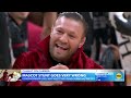 conor mcgregor sends miami heat mascot to hospital with brutal blow l gma