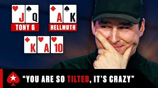 TONY G Vs PHIL HELLMUTH: Part II of the EPIC Battle ♠️ Poker Rivals ♠️ PokerStars
