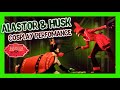 ALASTOR & HUSK cosplay PERFOMANCE on stage