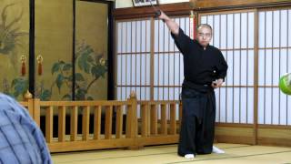 Battoujutsu (抜刀術) demonstration, 1