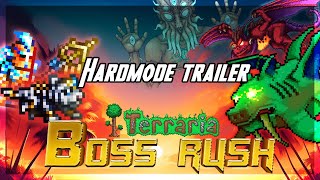 Terraria Boss Rush: Desert Tiger Staff VS All Bosses Hardmode Trailer