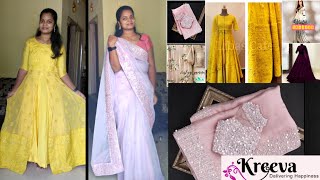 మంచి క్వాలిటీ తో ఉన్న లేహాంగా లు|| bridal wear sarees,lehangas,long dreses|| cod available