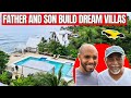 FATHER AND SON BUILD DREAM VILLAS IN PORTLAND JAMAICA