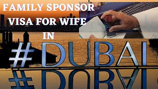 How to sponsor your wife in dubai