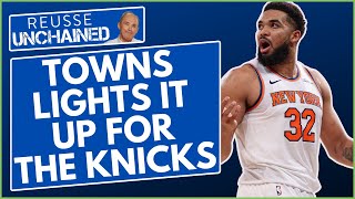 Karl-Anthony Towns shines in a big win for the Knicks