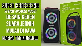 Review speaker Robot RGB Termurah|Kualitas Suara Jernih|Tonton Sebelum Beli!!!