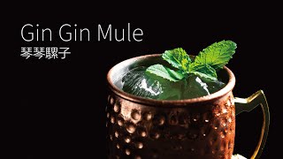 【一分鐘調酒】涼與辣的交織 - 琴琴騾子．How to make a Gin Gin Mule cocktail !