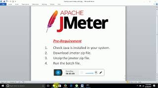 Jmeter Tutorial: How to install Jmeter and Java in your system