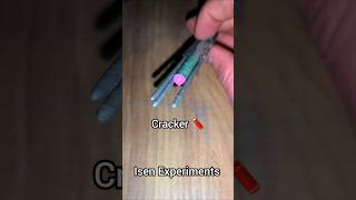 Sparklers Cracker Trick #experiment #firecrackers #fireworks #crackers #lifehack