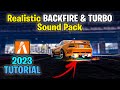 FiveM - How to install Realistic Car Backfire & Turbo Sound Mod! (Car Exhaust Sound Pack) Works GTA5