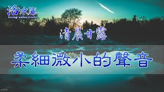 【清晨甘露】柔細微小的聲音