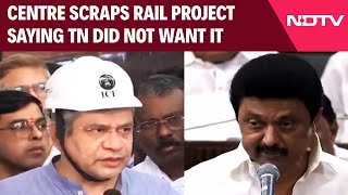 Tamil Nadu News | Centre Scraps Rail Project Saying Tamil Nadu Did Not Want It, DMK Responds