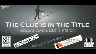 Booklist Webinar—The Clue is in the Title
