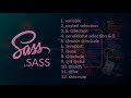 SASS CSS Pre-Processor Tutorial