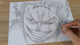 COMO DESENHAR o ZORO de ONE PIECE