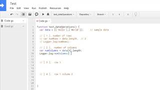 SheetSpam#23. Get number of columns of data in Google Script